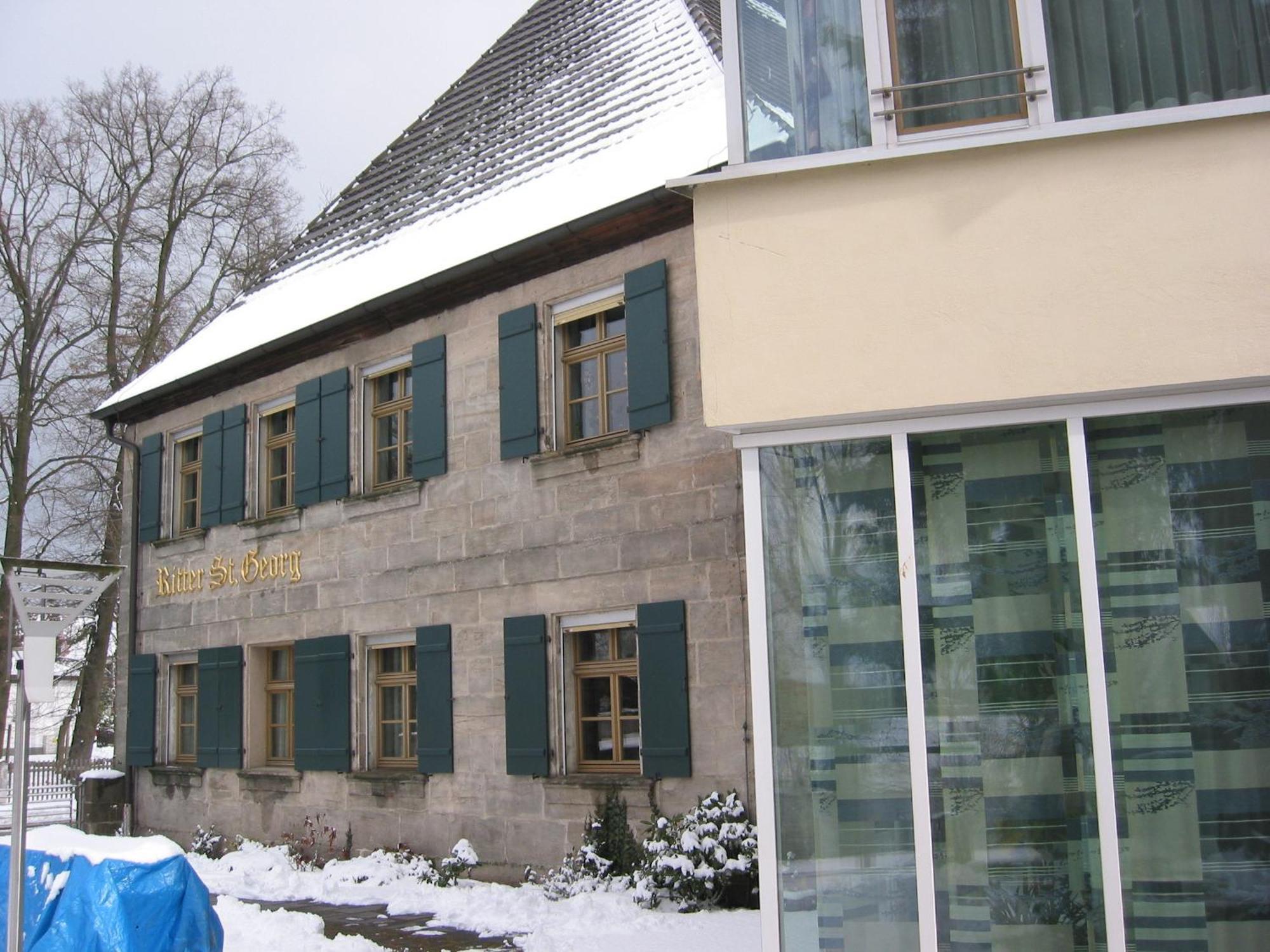 Hotel Und Gasthof Ritter St. Georg Erlangen Exterior foto