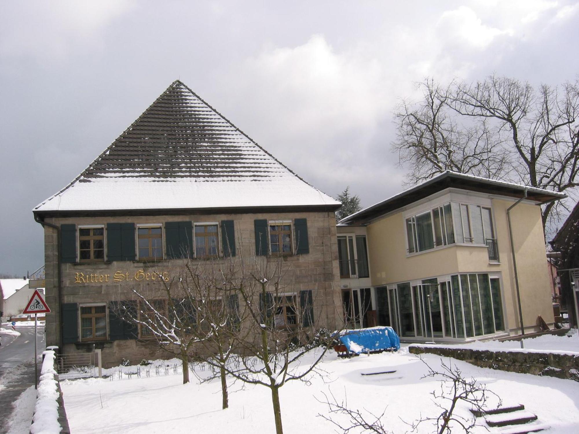 Hotel Und Gasthof Ritter St. Georg Erlangen Exterior foto